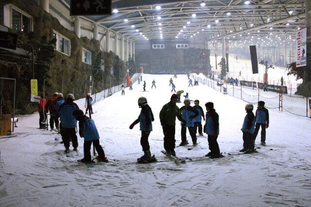 Ski en Salle au cœur de la ville
