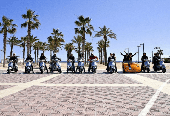 Scooter Tour of Palma Area