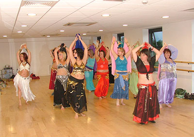Shake your body like a belly dancer